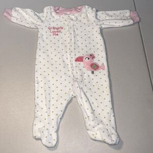 0-3m grandma loves me pajama